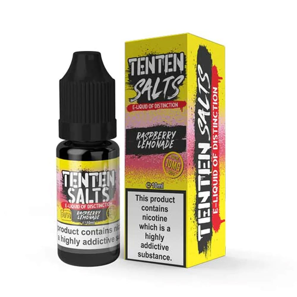 Ten Ten Raspberry Lemonade 10ml Nicsalt E Liquid